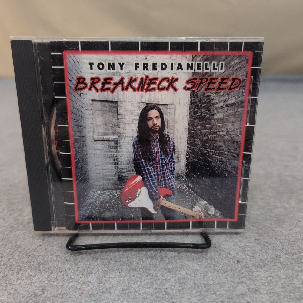 Tony Fredianelli Breakneck Speed CD Shrapnel Records 1993 Rock Ray Luzier 1062-2
